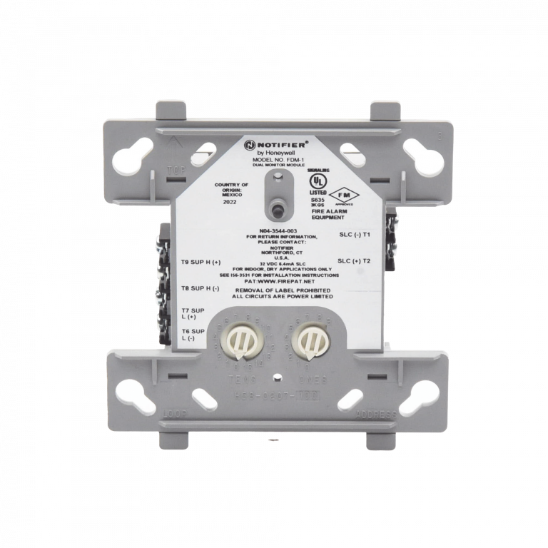 Módulo Monitor Dual / Direccionable / Tecnología FlashScan® de NOTIFIER ...